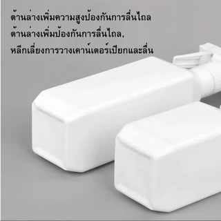 🔥จัดส่งจากกรุงเทพฯ🔥300 /500มล ขวดสเปร์ ขวดสเปรย์รีฟิลพร้อมหัวฉีดทรงเหลี่ยม ขวดฟ๊อกกี้ ฟร๊อกกี้ ใส่น้ำยารีดผ้า น้ำเปล่า ปรับหัวฉีด และของเหลวอื่น
