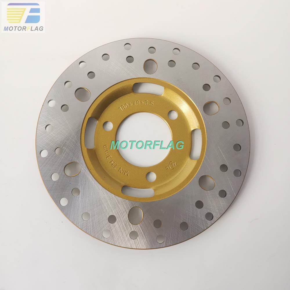 แผ่นเบรคหน้า 180 มม. สําหรับสกู๊ตเตอร์ 4CW, ZY125, ZUMA 50, YW50 ของ 2005-2010