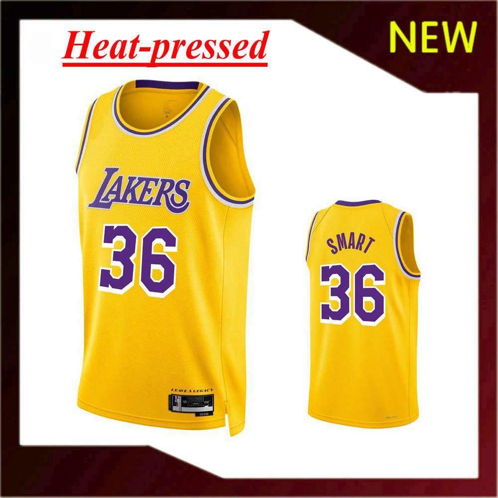 Lakers 36# Marcus Smart Jersey