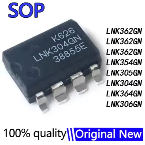 5PCS LNK306GN LNK306 LNK364GN LNK304GN LNK305GN SOP-7 LNK305 LNK306 LNK304 LNK364 SMD LNK363GN LNK36