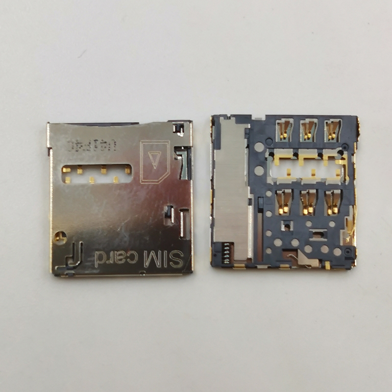 1-5pcs ซิมการ์ด Reader ถาดผู้ถือสําหรับ Samsung I9000 S5360 I9220 N7000 3520 S6358 note1 S8600 S5690