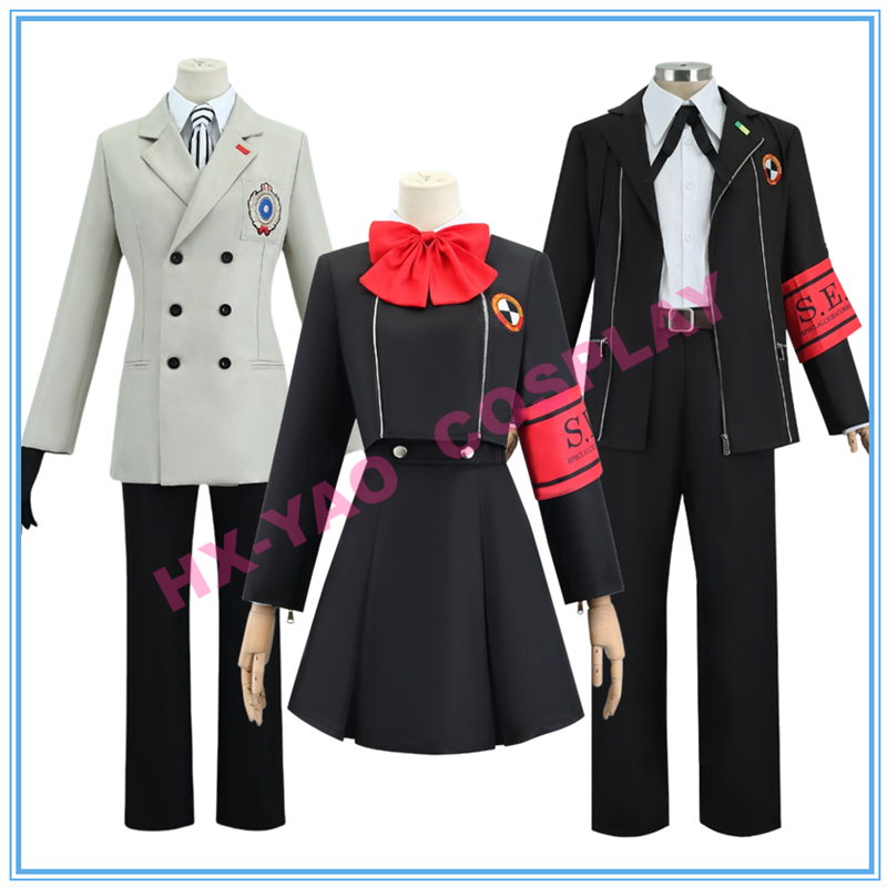 【HX-YAO】Aegis Yuuki Makoto Akechi Goro cosplay costumes Persona คอสเพลย์เกมโชว์เครื่องแต่งกาย