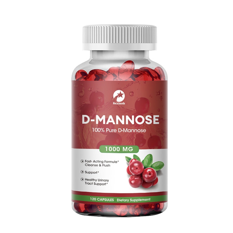 Kexinsh D-Mannose 1000 มก. ต่อเสิร์ฟ Potent & Fast-Acting 100% Pure All-Natural Urinary Tract Health Support
