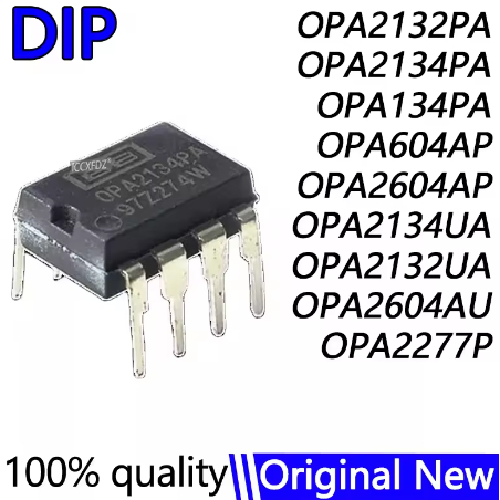 5PCS OPA2132PA OPA2134PA OPA2132 OPA2134 DIP-8 OPA134PA OPA604AP OPA604 OPA2604 OPA2604 OPA2134UA OP