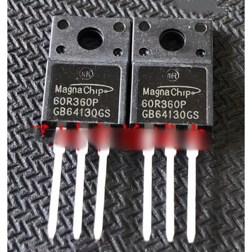 5pcs Original 60R360P MMF60R360P TO-220F 600V 11A ทรานซิสเตอร์