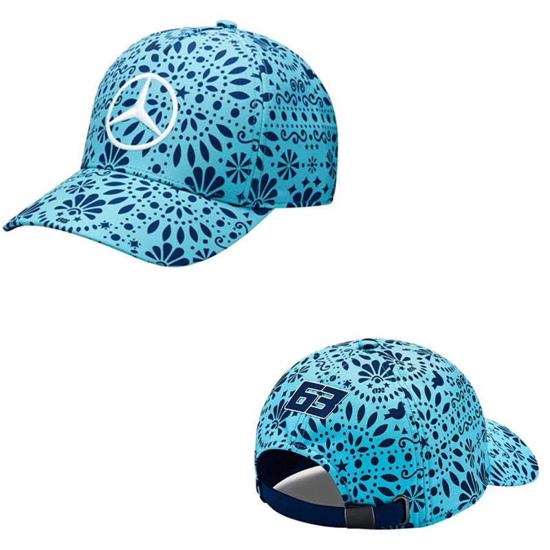 มาใหม่ล่าสุด MACEdsBe-n-z F1 2025 ทีมไดร์เวอร์หมวกหมวกเบสบอลหมวกกอล์ฟปรับหมวก Snapback