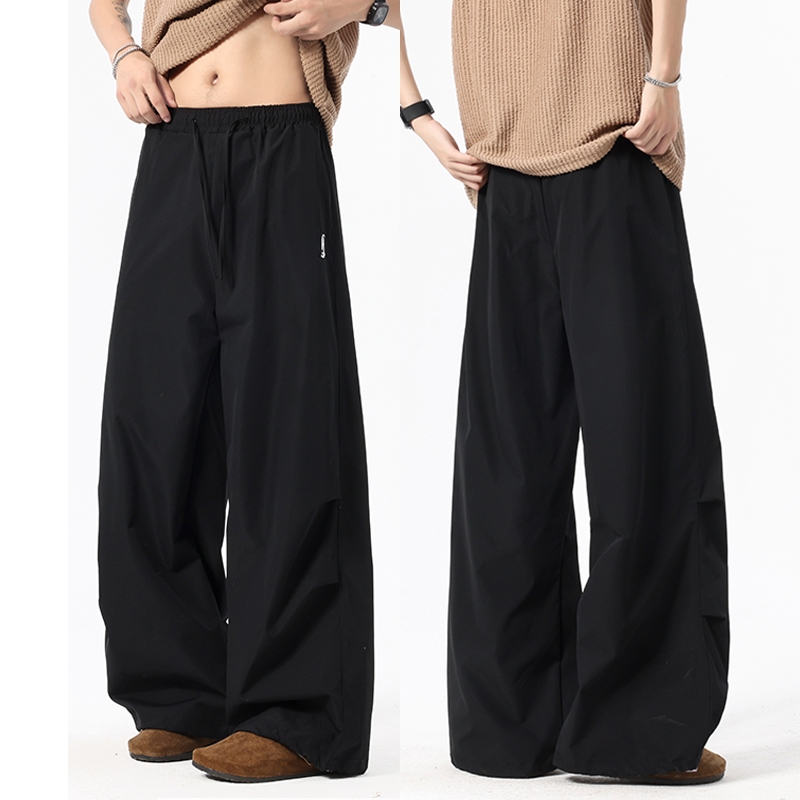 Houch พร้อมส่ง COD กางเกงคาร์โก้ผู้ชาย 100%  ผ้าฝ้าย ทรงหลวม ผ้าทนต่อการขัดถูกันน้ำป้องกันคราบต่อต้านการฉีกขาด เข้ากับทุกการแต่งกาย แฟชั่นทันสมัย