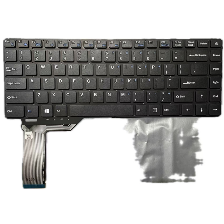 Haier U1500SD U1510SM U1520SM U1500HD แป้นพิมพ์แล็ปท็อปไร้กรอบ, สีดํา,