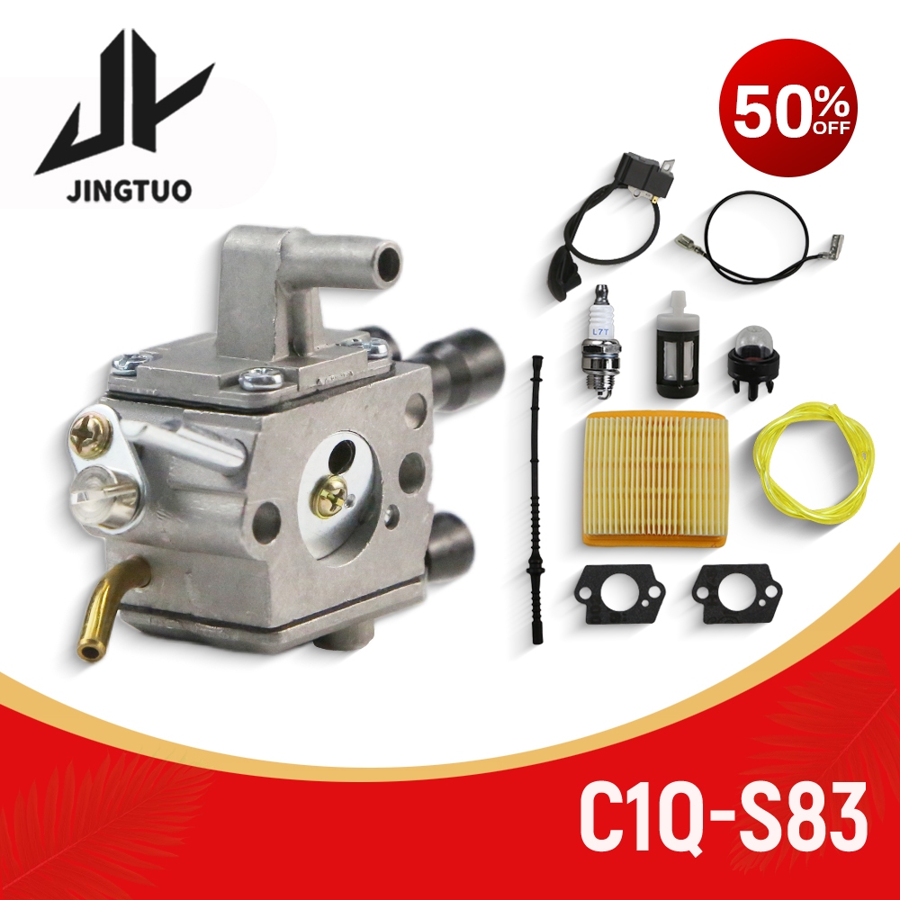 C1Q-S83 LAWN MOWER CARBURETOR REPAIK ชุดสําหรับ FS120 FS200 FS250 FS300 FS350 ZAMA C1Q-S83