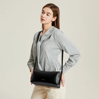 BOSTANTEN Betty Bag กระเป๋าสะพายไหล่ สะพายข้างแฟชั่นสำหรับผู้หญิง น้ำหนักเบาและสะดวกสบาย เป็นสิ่งที่ต้องมีสำหรับการเดินทางไปทำงาน