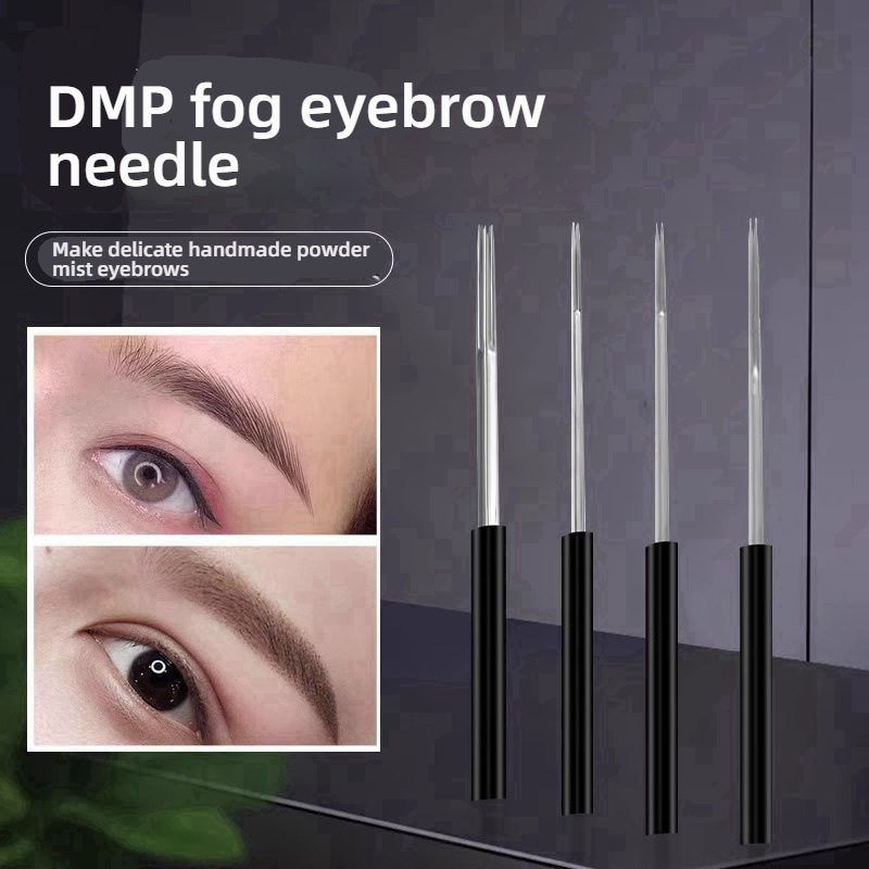 ง DPM สักเข็มทําด้วยมือหมอกคิ้วรอบสามเข็มปิดรอบห้าเข็มหมอกแถวเข็มสายคิ้วสักอุปกรณ์เครื่องมือ