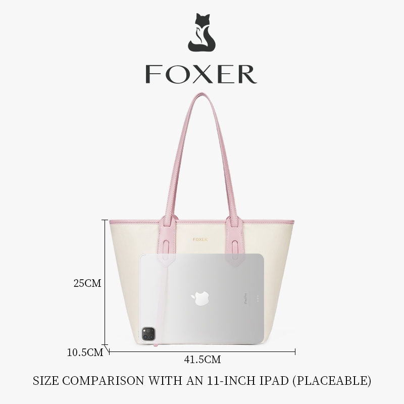 FOXER حقيبة توت نسائية كبيرة — صورة 2
