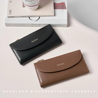 SeaGloca กระเป๋าตัง bifoldหนังPU - จัดเก็บบัตรได้หลายใบและมีช่องสำหรับเงินแบงค์ เหมาะสำหรับผู้หญิง 51