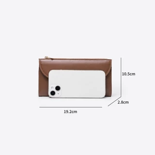 SeaGloca กระเป๋าตัง bifoldหนังPU - จัดเก็บบัตรได้หลายใบและมีช่องสำหรับเงินแบงค์ เหมาะสำหรับผู้หญิง 51