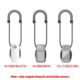 สายคล้องคอแม่เหล็ก แบบพกพา สําหรับกล้องแอคชั่น SJCAM C100 C1…