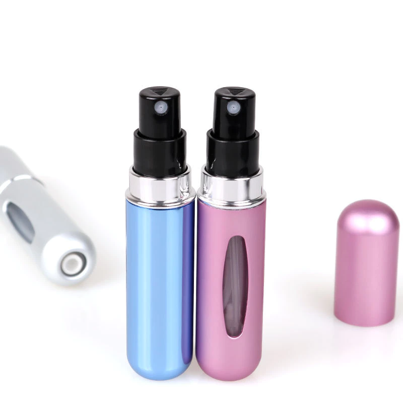 [ขายดี] ขวดสเปรย์ 5ml GlowNest ปั๊ม底แบบเติมได้ - กันรั่ว 100% ขวดเครื่องสำอางพกพา สำหรับน้ำหอมและสกินแคร์ | ของต้องมีเวลาเที่ยว ของขวัญสาวๆ 2025 thumbnail 4