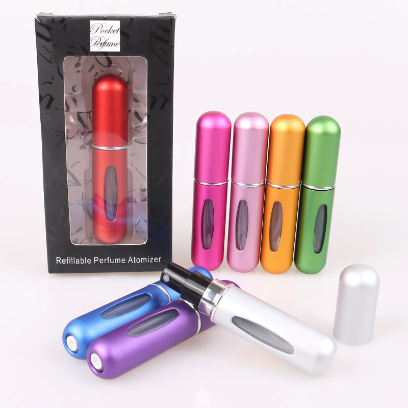 [ขายดี] ขวดสเปรย์ 5ml GlowNest ปั๊ม底แบบเติมได้ - กันรั่ว 100% ขวดเครื่องสำอางพกพา สำหรับน้ำหอมและสกินแคร์ | ของต้องมีเวลาเที่ยว ของขวัญสาวๆ 2025 thumbnail 8
