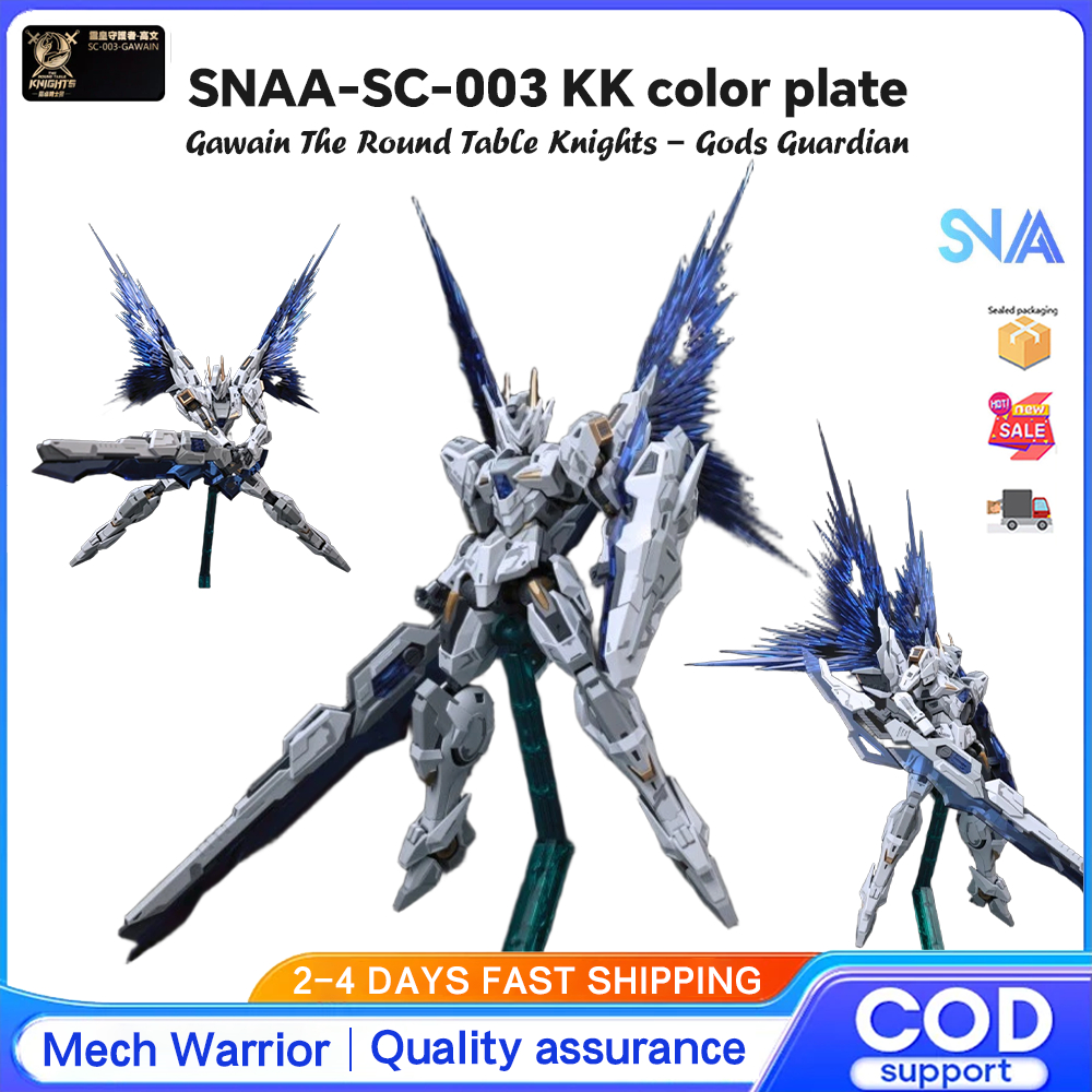 Snaa SC-003 Gawain1/144 Round Storage Knights Series Gawain KK รุ่นสีประกอบของเล่นสร้างสรรค์