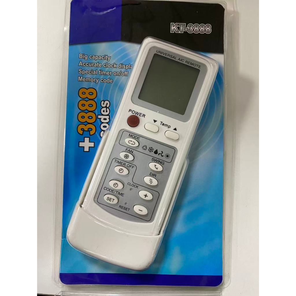 KT-3888 รีโมทแอร์ Eminent ทุกรุ่น ด้านหลังของ ET-NN