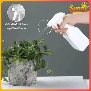 Sunny🌈300 /500มล ขวดสเปร์ ขวดสเปรย์รีฟิลพร้อมหัวฉีดทรงเหลี่ยม ขวดฟ๊อกกี้ ฟร๊อกกี้ ใส่น้ำยารีดผ้า น้ำเปล่า ปรับหัวฉีด และของเหลวอื่น