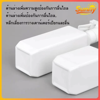 Sunny🌈300 /500มล ขวดสเปร์ ขวดสเปรย์รีฟิลพร้อมหัวฉีดทรงเหลี่ยม ขวดฟ๊อกกี้ ฟร๊อกกี้ ใส่น้ำยารีดผ้า น้ำเปล่า ปรับหัวฉีด และของเหลวอื่น