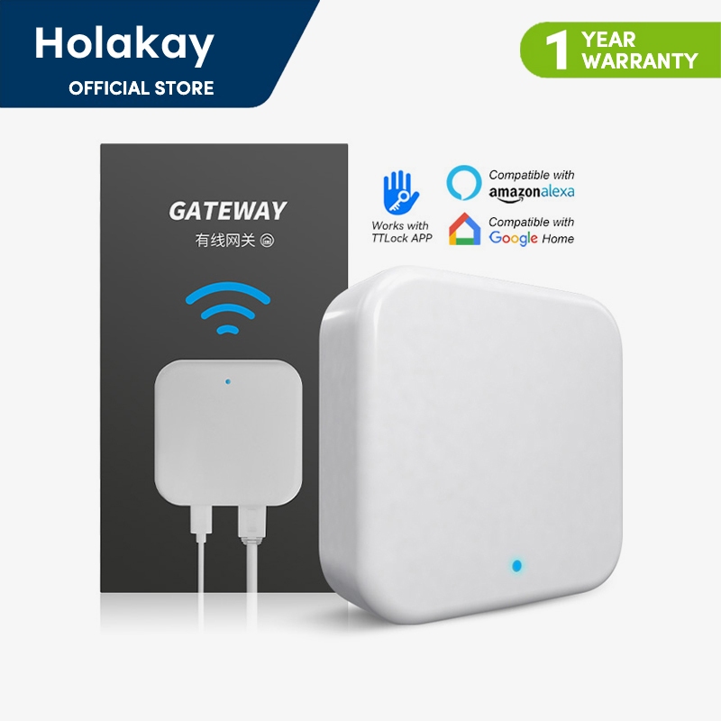 G3 TTLock App เกตเวย์ Wifi แบบมีสายสําหรับล็อคอัจฉริยะ