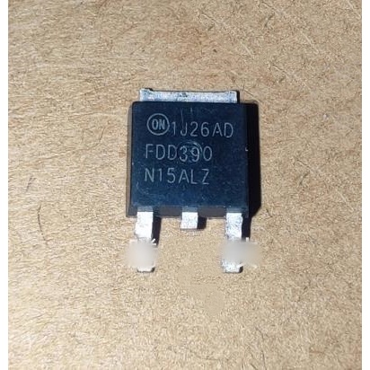 10pcs Original FDD390N15ALZ FDD390N15A 150V 26A MOS SOP TO-252