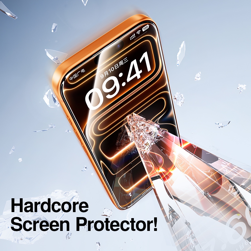 SmartDevil AR กระจกนิรภัยสําหรับ iPhone 17/17 Pro/17 ProMax Anti-สะท้อนแสง AR ป้องกันหน้าจอฝุ่นฟรี Drop-Proof - รูปที่ 3