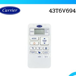 อะไหล่เครื่องปรับอากาศรีโมท Carrier รุ่น 43T6V694 และ WC-UA04NE สําหรับเครื่องปรับอากาศโตชิบา RAS-B1