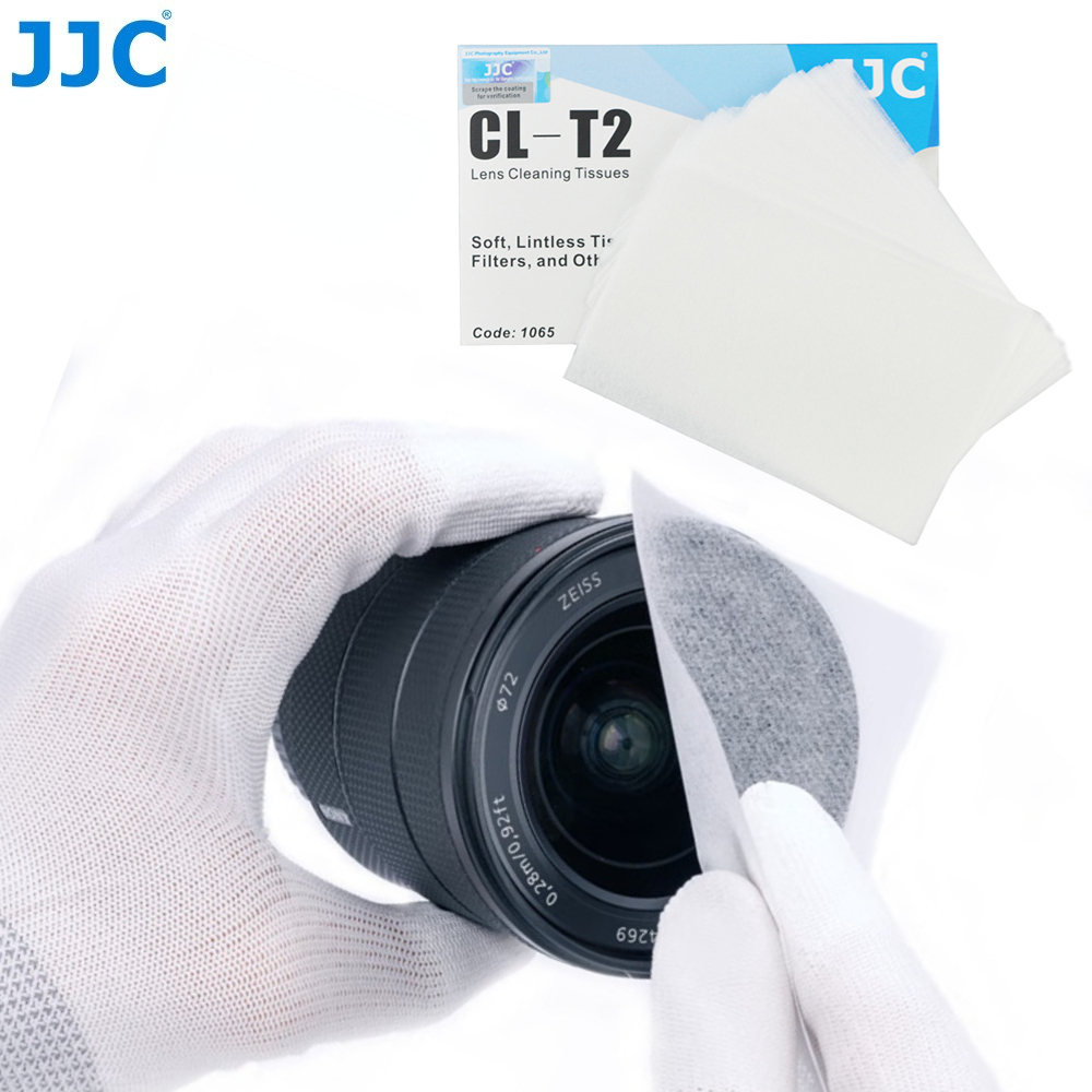 JJC Lens Cleaning Tissue Paper กระดาษเลนส์ กระดาษทําความสะอาดเลนส์ 50 แผ่นกระดาษทําความสะอาดกระจกออปติคอลไม่เจ็บเคลือบตาข้างเดียวไมโครเดียวกล้องเลนส์เครื่องมือทําคว