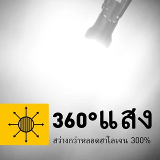 AUXITO 2PC หลอดไฟถอยหลัง T15 LED W16W 3030 SMD T16 912 921 6000K สว่างมาก