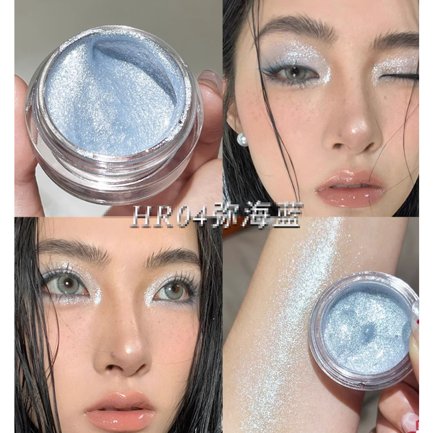 อายแชโดว์ Powder Metallic Highlighter Ultra Fine Chameleon Beauty Makeup Blue/Purple Glitter Eye Makeup