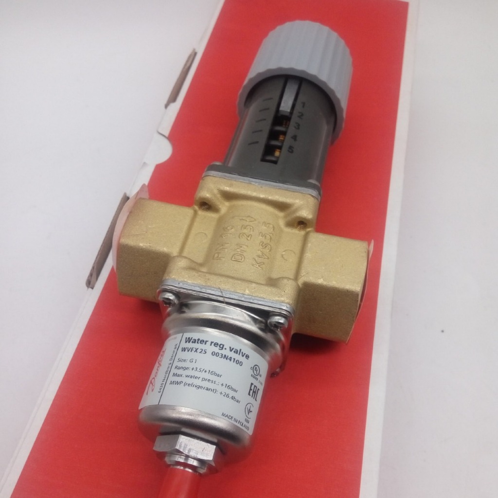 Danfoss วาล์วน้ํา Condensing Pressure Regulator WVFX25 003N4100 003N4105