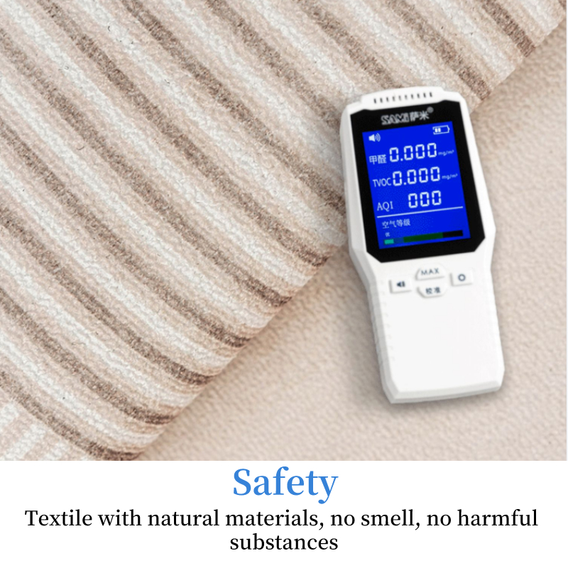 พรมห้องนั่งเล่น สไตล์มินิมอลแบบอเมริกัน วัสดุขนห่วง ขนาด 80*120-160*230 ซม. ฉนวนกันเสียงดี พรมขนาดใหญ่กันลื่น พรมตกแต่งห้องนั่งเล่น - รูปที่ 6