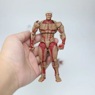 17 ซม.Kayodo Armored Titan ตัวเลข Revoltech AMAGUCHI Attack on Titan Eren Jaeger อะนิเมะ Action Figures Ko ของเล่นของขวัญ