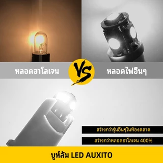 AUXITO 2PC T10 W5W LED Super Bright 168 194 หลอดไฟ LED Canbus ภายในรถสําหรับไฟที