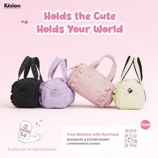 BAGSMART ESTHER BUNNY Crossbody Bag Fashion กระเป๋าสะพายขา้ง Mini Gym Bag Handbag Travel Duffel Bag