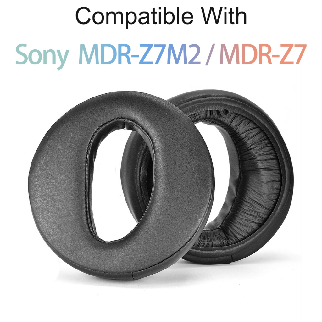 เปลี่ยนแผ่นรองหูฟังสําหรับ Sony MDR-Z7M2 MDR-Z7 หูฟังแผ่นรองเบาะฟองน้ําชุดหูฟัง Earmuffs