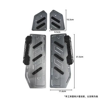 สําหรับ Honda ADV 350 ADV350 2021-2025 รถจักรยานยนต์ CNC อลูมิเนียม Footrest Matting Footboard Step Floorboards หมุดแผ่น