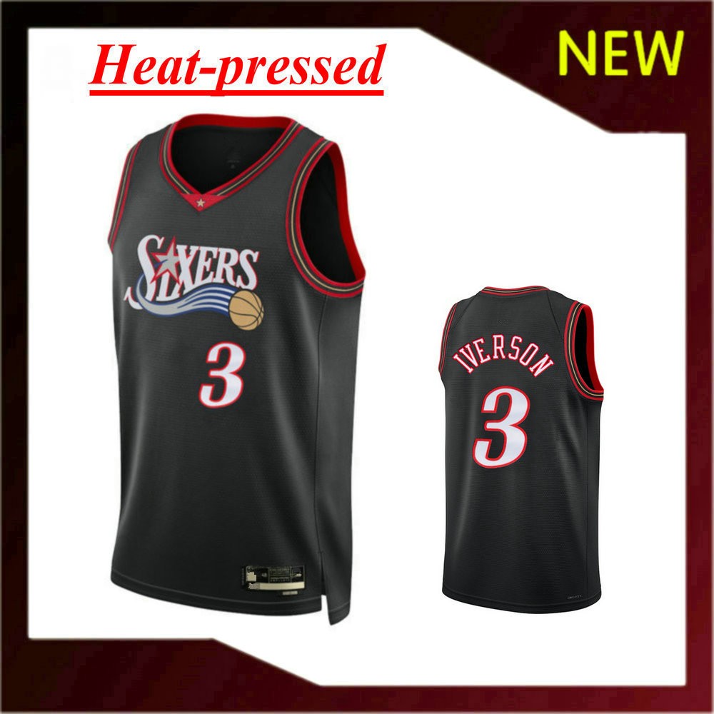 เสื้อ 76ers 3# Allen Iverson ใหม่