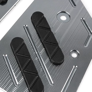 สําหรับ Honda ADV 350 ADV350 2021-2025 รถจักรยานยนต์ CNC อลูมิเนียม Footrest Matting Footboard Step Floorboards หมุดแผ่น