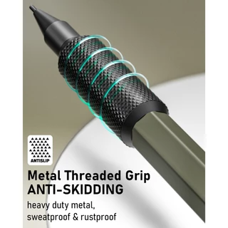 Nicpro 3 ชิ้น 1.3 มม. ชุดดินสอ 3 สี 36 เติมตะกั่ว, 3 ยางลบ - Weatherproof โลหะ MP2000 Heavy Duty Carpenter ดินสอสําหรับกลางแจ้งเครื่องหมายร่างการวาดภาพ