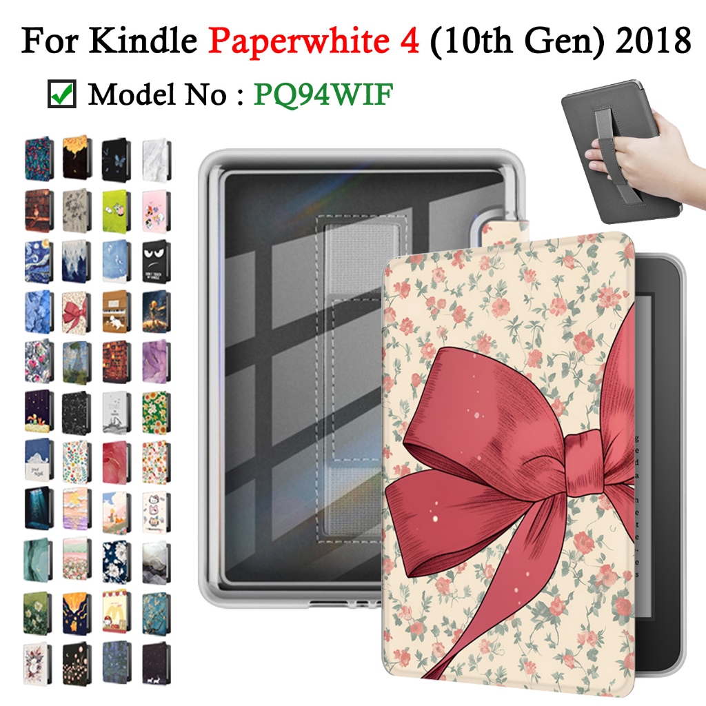 สําหรับ Kindle Paperwhite 4 (10th Gen) 2018 6.0 PQ94WIF E-Reader กรณีมือถืออะคริลิคใส