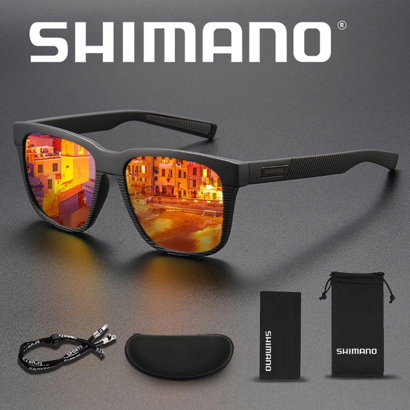 Set SHIAMNO แว่นตาปั่นจักรยานโพลาไรซ์ UV400 แว่นตากันแดดกีฬากลางแจ้งสําหรับผู้ชายผู้หญิงตกปลาเดินป่าขับรถ Camping แว่นตา 111