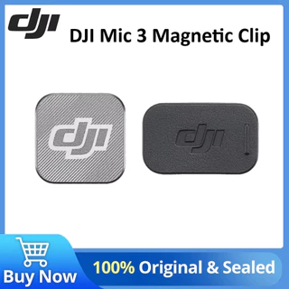 แม่เหล็กไมโครโฟน DJI Mic 3, คลิปแม่เหล็ก, และแม่เหล็กคลิป, อุปกรณ์เสริมไมโครโฟน DJI ของแท้
