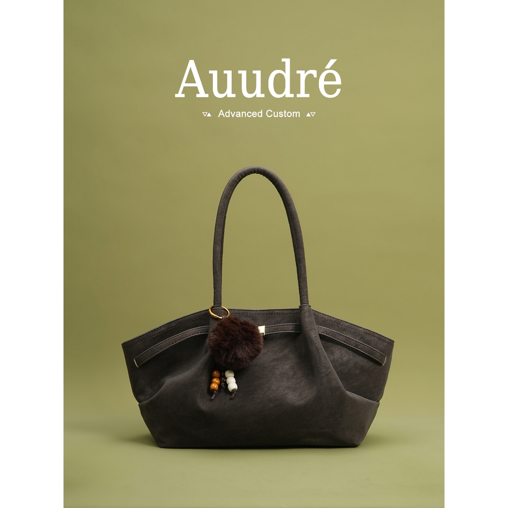 AUUDRE حقيبة كتف نسائية بسيطة كبيرة — صورة 3