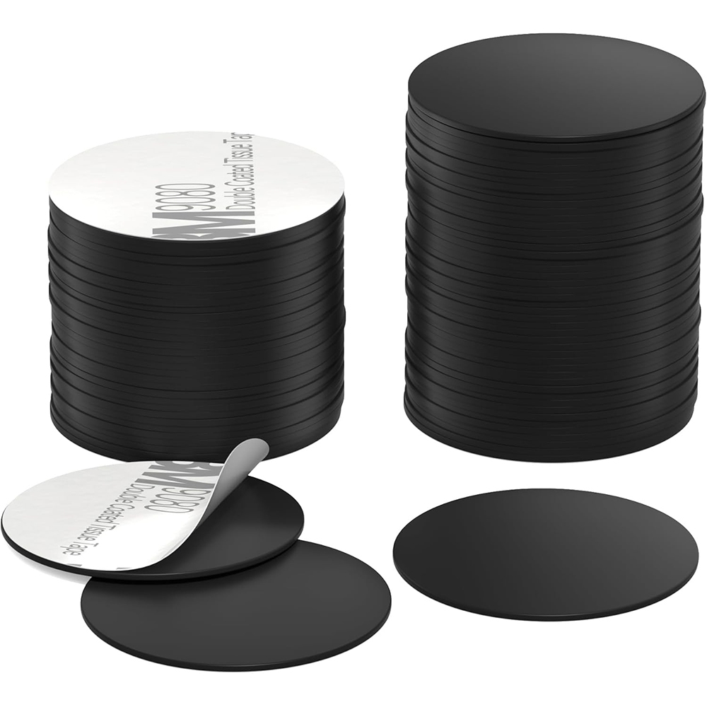 แท็ก NFC สีดํา NTAG215 แท็ก NFC การ์ดเหรียญ NFC สีดํา สติ๊กเกอร์ NFC วงกลม 13.56MHz ชิป NFC ด้านหลัง