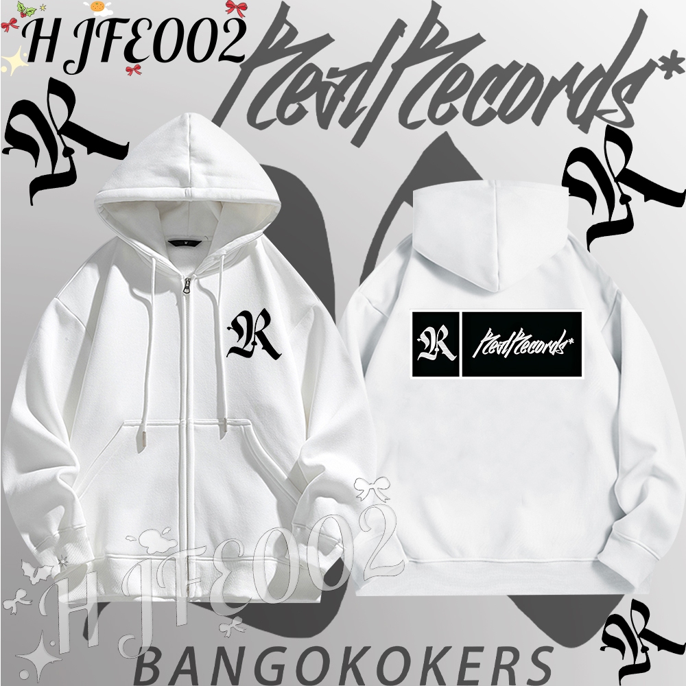 Rapper P9d Zip-up Hoodie ผ้าCotton 100%ใส่ได้ ทั้ง ชาย ใส่สบาย ไม่หด ไม่ย้ Stand collar sweatshirt#0