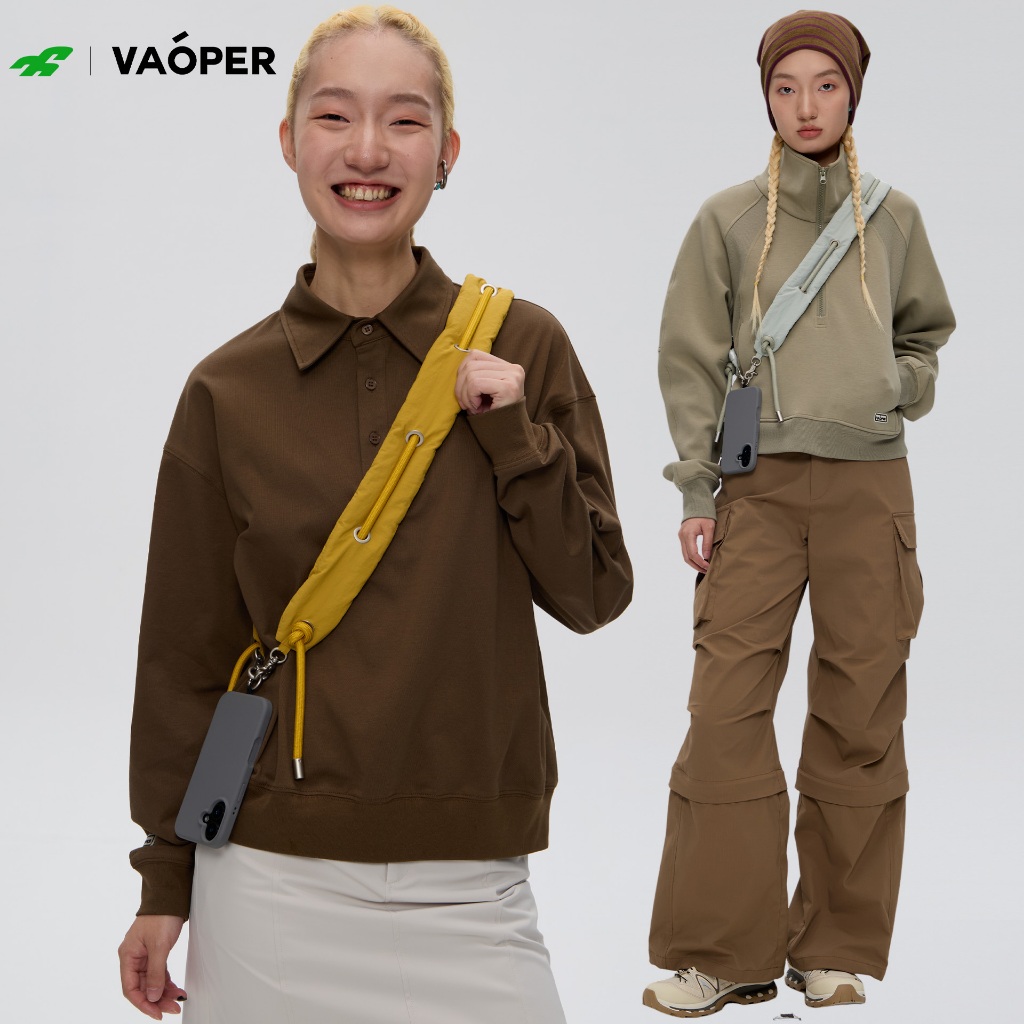 VAOPER สายสะพายเชือกปีนเขากลางแจ้ง|เชือกเส้นเล็กโทรศัพท์ที่ถอดออกได้|กระเป๋าสะพายข้างเปลี่ยนสาย|ไม่จํากัดเพศ|A067