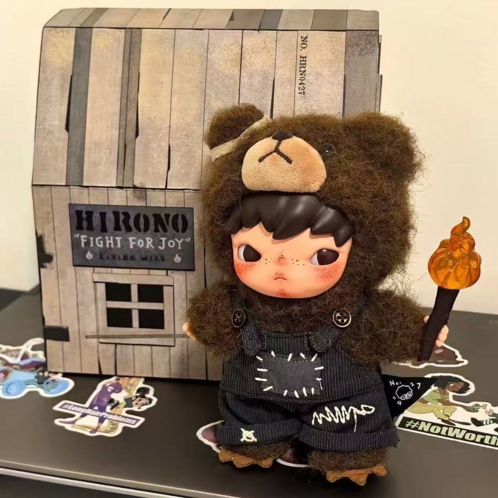 [ใหม่] Hirono Living Wild Fight สําหรับ Joy ตุ๊กตาของเล่นตุ๊กตา Little Wild Torch